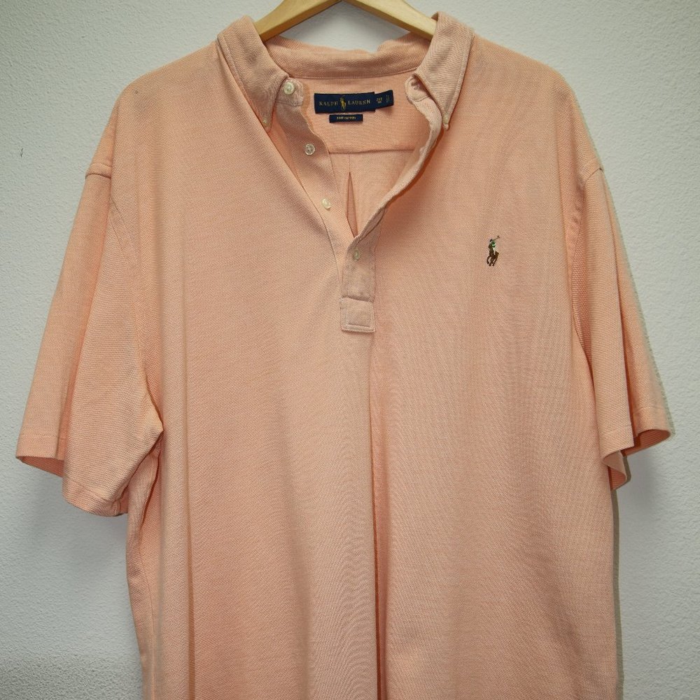 Ralph Lauren Men's Knit Oxford Polo Shirt